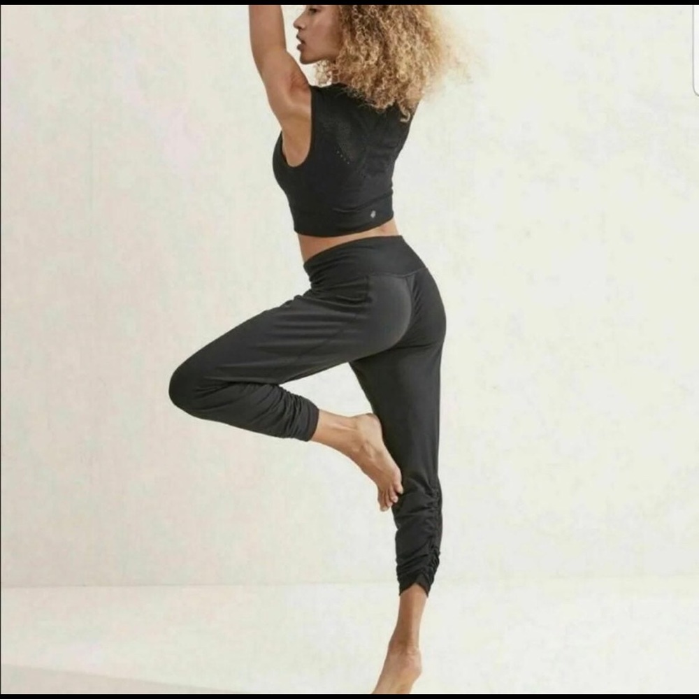 Athlete Barre Cinche pants, black, S, Runs large